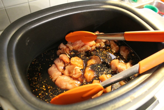 Place in a slow cooker